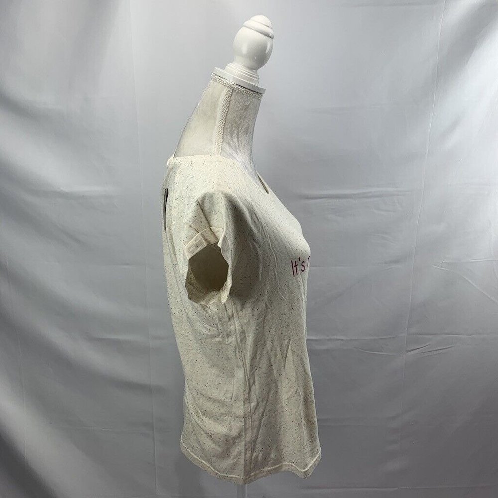 Speckled It’s Never Too Early For‎ Wine Pajama T-shirt NWT Pajama Drama Large - Picture 5 of 8